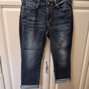 Women's Denizen from Levi's Modern slim jeans. Size 12S. Waist 32 and inseam 27.